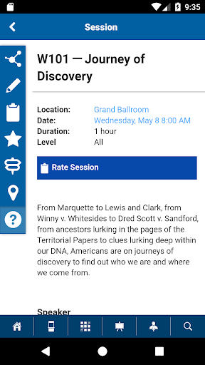 NGS Family History Conferences Screen 3