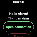 screenshot of BuzzKill - Notification Focus