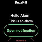 screenshot of BuzzKill Notification Manager