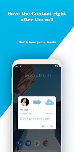 Call Tracker for CRM Screen 3