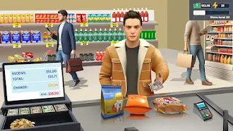 Game screenshot 24H Mart Cashier Game mod apk