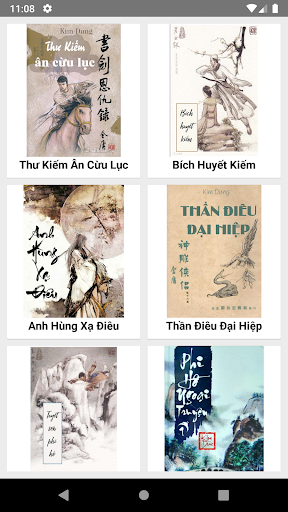 Android application Truyện Kiếm Hiệp screenshort