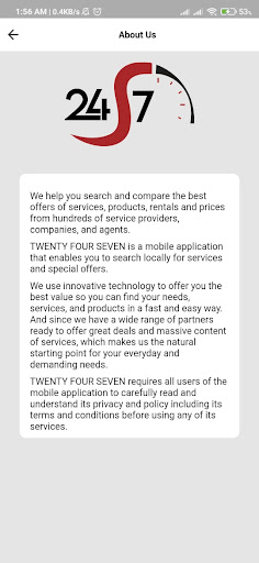 24/7 Providers Screen 2