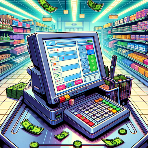 Supermart Simulator 3D Logo