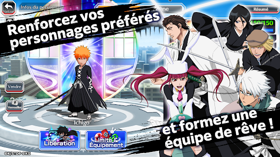 Bleach: Brave Souls jeu anime Capture d'écran