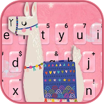 Cover Image of Download Cartoon Cute Camel Keyboard Th  APK