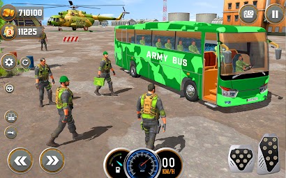 Army Bus Driving Games 3D