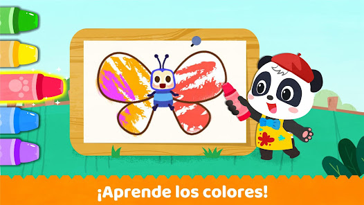 Captura 9 Libro para colorear Panda Bebé android