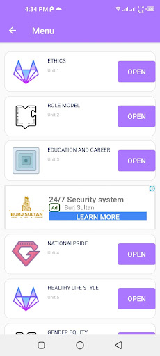 9th Class English Textbook Screen 3