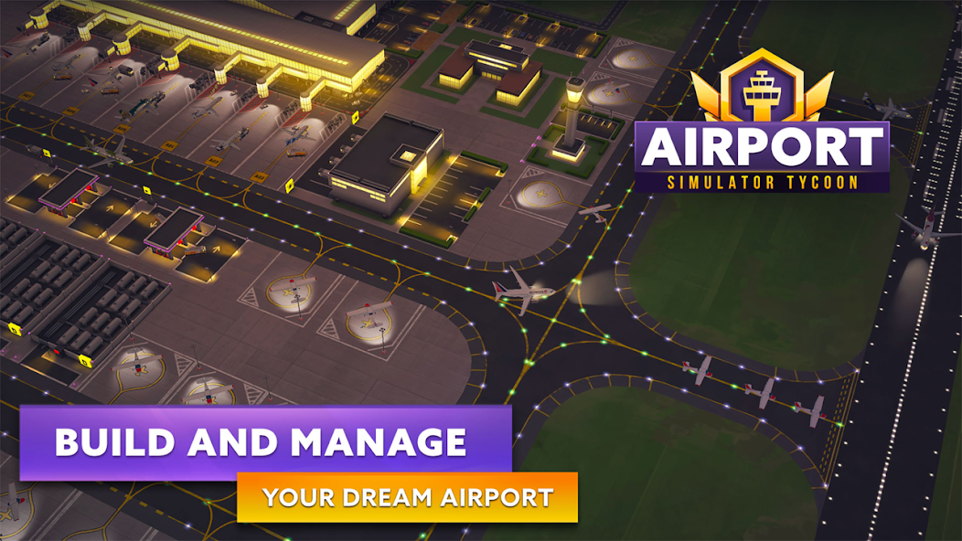 تحميل لعبة Airport Simulator Tycoon مهكرة 2023 للاندرويد
