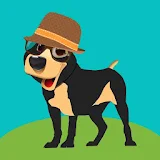 Tap Tap DOG GO: Finger Spinner, Running Games icon