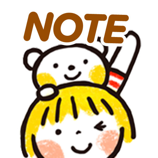 Notepad Good friends logo