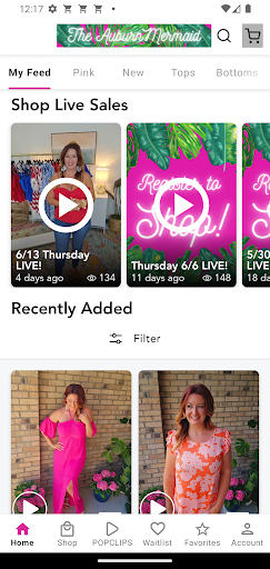 Android application The Auburn Mermaid screenshort