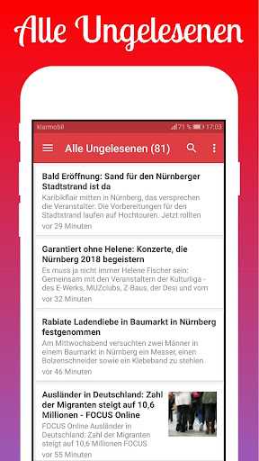 Nürnberg Nachrichten Screen 2