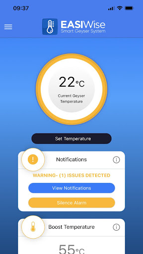 Android application EasiWise screenshort