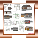 house plan design icon
