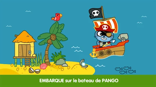 Pango Pirate: Jeu d'aventure