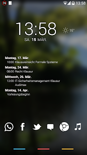 Simple Calendar Widget Screenshot