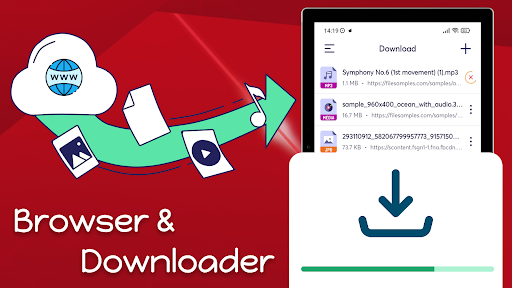 File downloader - Fast browser 4