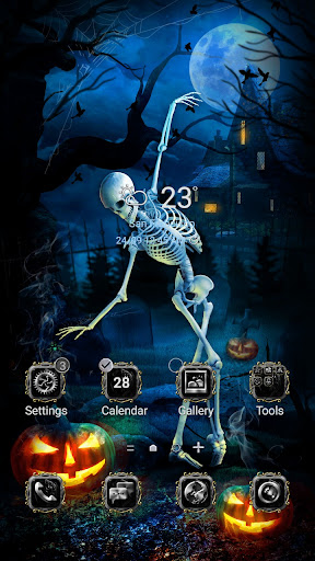 Android application Dancing Skeleton - Wallpaper screenshort