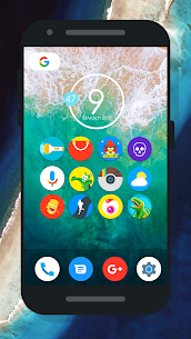 Oreo 8 Icon Pack APK (وصله‌شده/کامل) 2