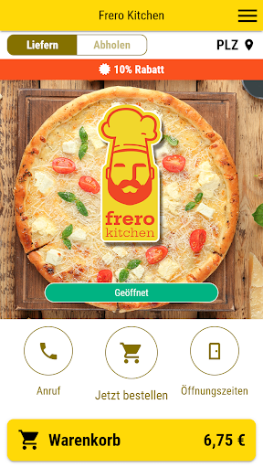 Android application Frero Kitchen screenshort