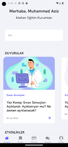 Android application Eduthon screenshort