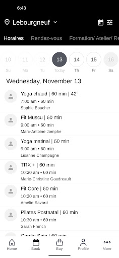 Yoga Fitness Mobile Screenshot 2 - AppWisp.com
