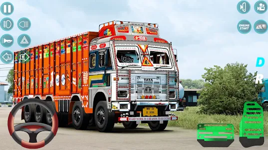 الهندي شاحنة الطرق الوعرة محرك