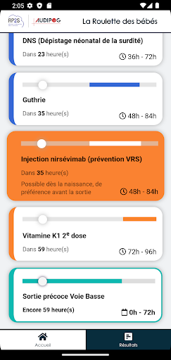 Roulette des bébés Screen 3