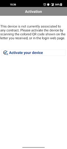 Android application CUB Access screenshort