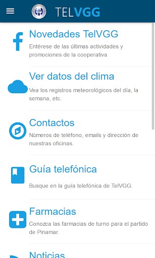 Android application TelVGG screenshort