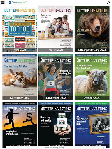 Android application BetterInvesting screenshort