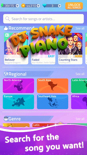 Android application DJ Snake Music Piano screenshort