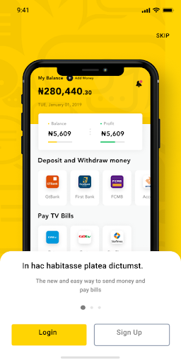 Android application Baxi Mobile screenshort