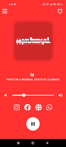 Android application Rádio Mundial FM screenshort