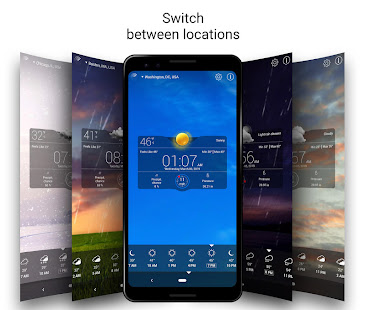 Weather Liveu00b0 - Weather Widget Varies with device screenshots 7