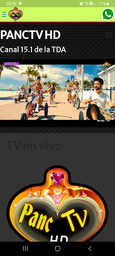 PANC TV CANAL 15.1 TDA Screen 3