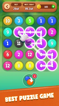 Game screenshot Number Bubble Puzzle mod apk