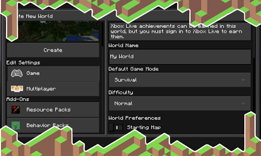 Mod Gui Pack for Minecraft PE Screen 2