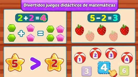 Juegos de matemáticas niños - Aplicaciones Google Play