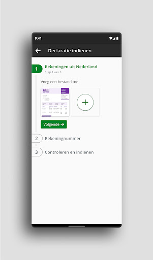 MijnSZVK Screen 2