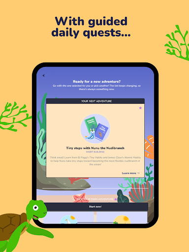 Screenshot of GoalQuest: daily goal coaching