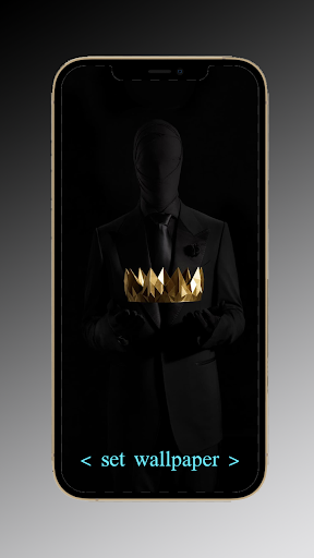Android application Black wallpapers 4k screenshort