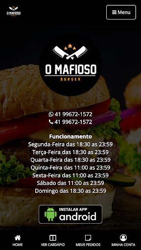 Android application O Mafioso - S. J. dos Pinhais screenshort