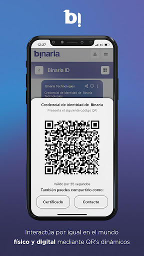 Binaria Wallet Screen 3