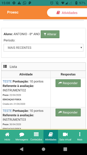 Escola Concórdia Screen 2