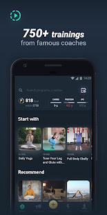 Motify: fitness coach, yoga, home gym workout
