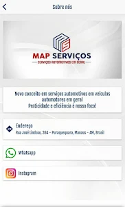 Map Serviços