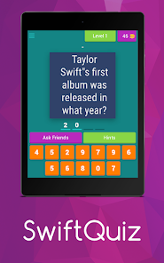 TAYLOR SWIFT QUIZ 10.2.6 APK + Mod (Free purchase) for Android